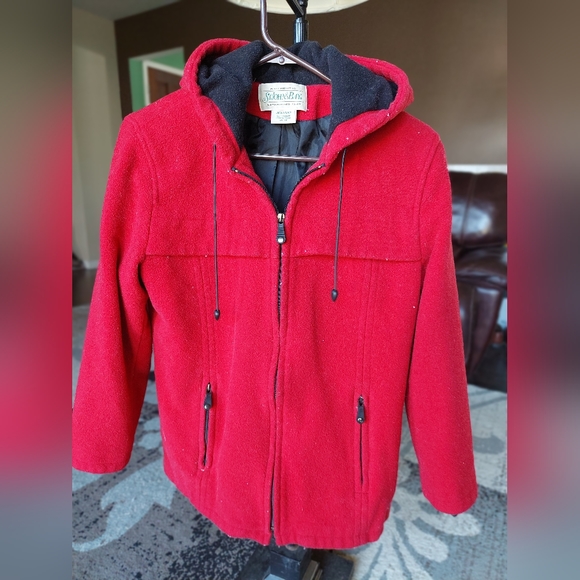 Vintage 1990'S St. John's Bay cotton hoodie, size XL, men's cotton blue type Vintage Second Hand